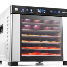 G21 Breezer gyümölcsaszaló UV funkcióval, rozsdamentes – kiállítási darab - 60081136