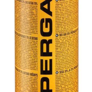 Kemper K-575 Supergas gázpalack 7/16" csatlakozással - 330 g / 600 ml ( 70% bután, 30% propán )