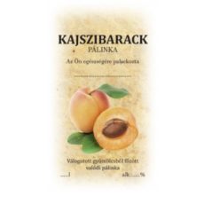 Matrica kajszibarack 1db 50db/csom.