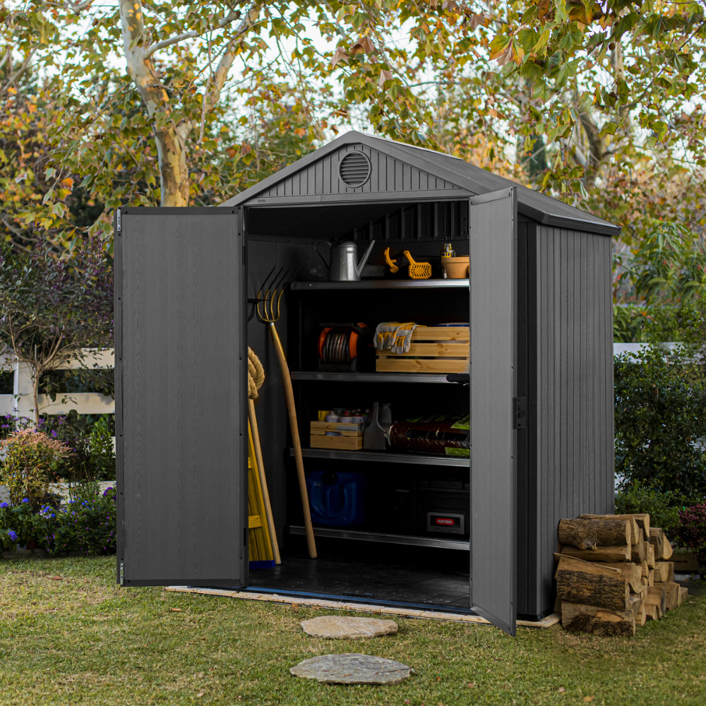 Darwin 6x4 műanyag kerti ház - Image 3