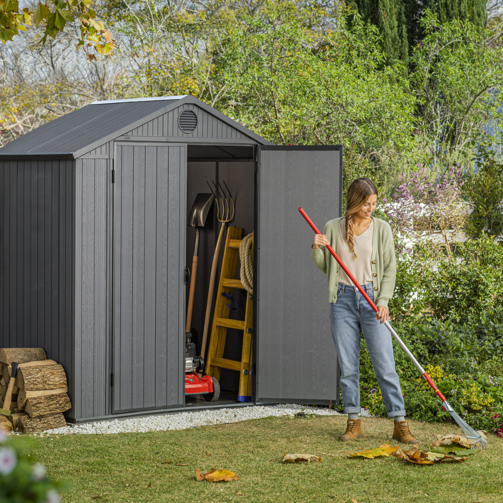 Darwin 6x4 műanyag kerti ház - Image 4