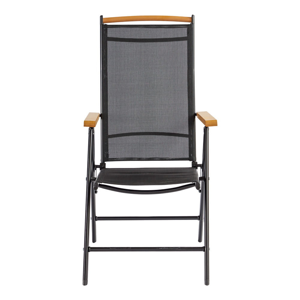 IZZY 8 személyes kerti bútor garnitúra barna asztallap - Image 4