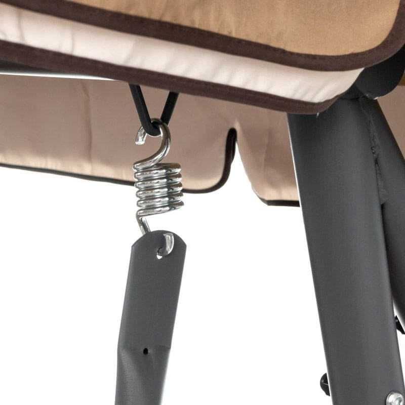 Megi kerti hintaágy cappuccino - Image 3