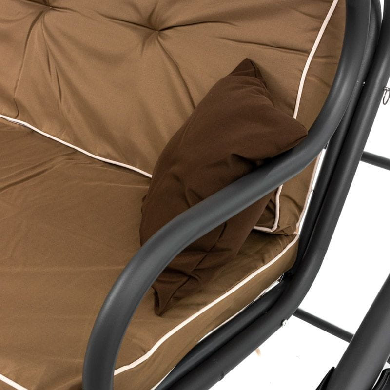 Megi kerti hintaágy cappuccino - Image 4