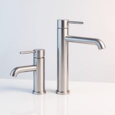 LAVEO NOIA magas mosdócsap, szálcsiszolt inox