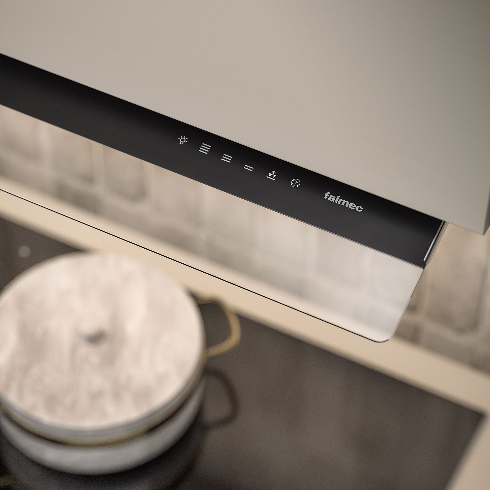 FALMEC VIRGOLA NO-DROP COMFORT beépíthető páraelszívó, 75 cm, inox - Image 6