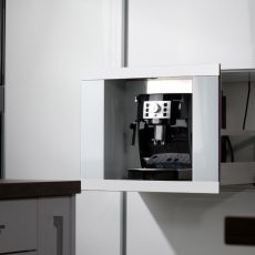 Coffee Case kávéfőző fiók, fehér, 254x355