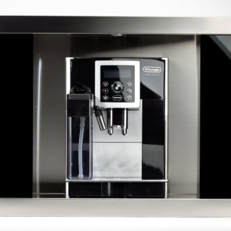 Coffee Case kávéfőző fiók, inox, 270x375