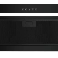 Kluge beépíthető fekete páraelszívó, 60cm