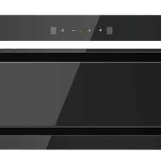 Kluge beépíthető fekete páraelszívó, 75cm, TC