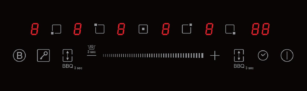 Kluge beépíthető indukciós főzőlap, 90cm - Image 2