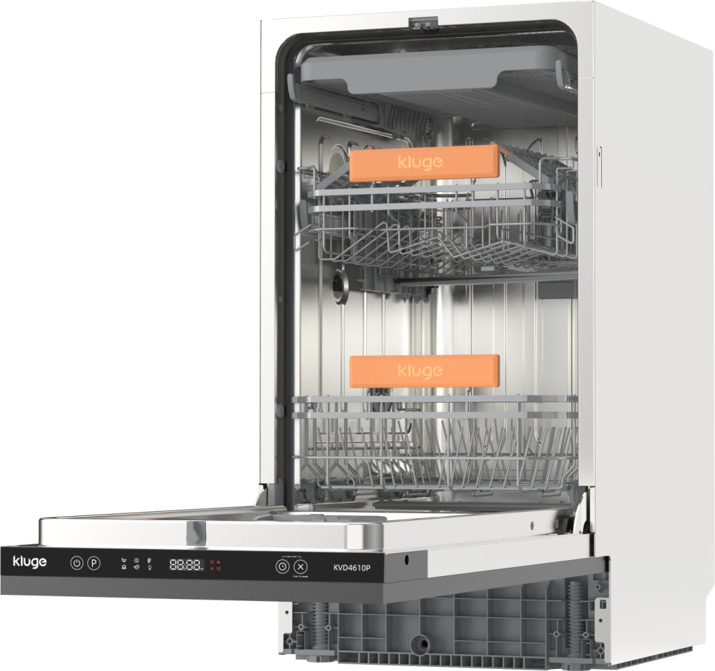 Kluge beépíthető mosogatógép, 45 cm, időkijelző a padlón - Image 2