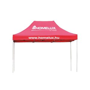 Összecsukható kerti pavilon 2,9x3,9x3 m - LKPH-40-RED