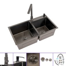 Meria IV rozsdamentes mosogató