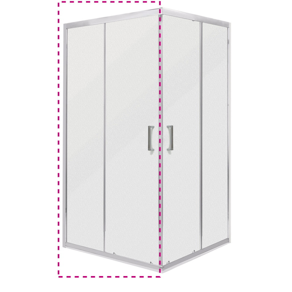 MALIBU SQ 70 ELEMENT zuhanyajtó