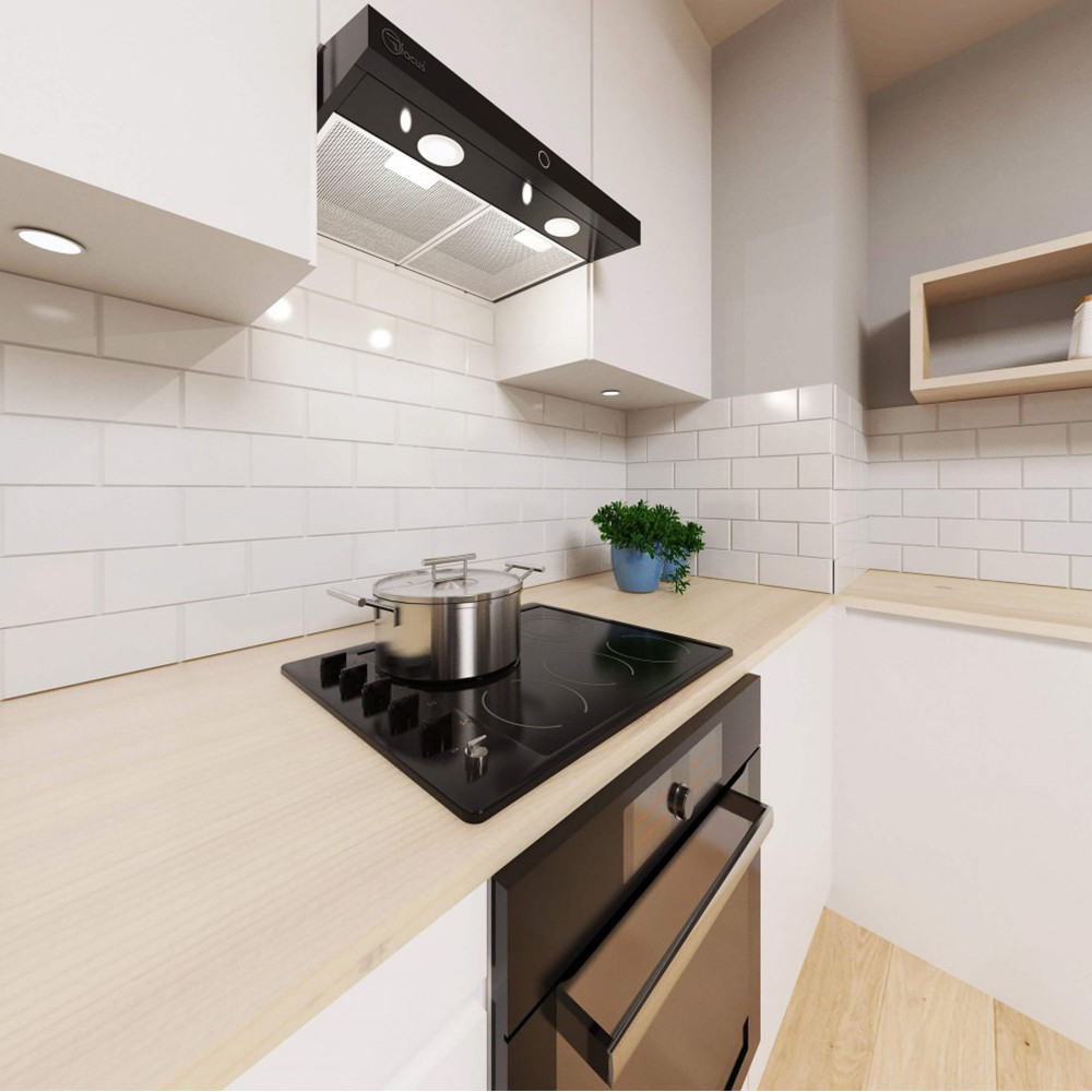 MODO Black Beépíthető konyhai páraelszívó 80 W - Image 5