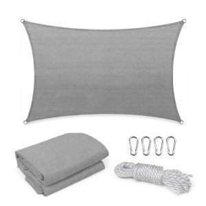 Rana napvitorla négyszög alakú 4x5 m szürke