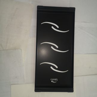 LAVEO fém lapos tálca TAU mosogatóhoz, fekete