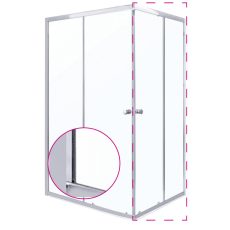 OLGA SQ 70 ELEMENT zuhanyajtó