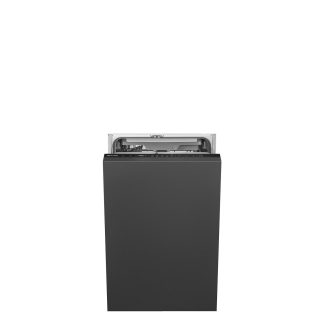 SMEG TELJESEN BEÉPÍTHETŐ MOSOGATÓGÉP, 45 cm, 10 teríték, 8 funkció, 2 hőmérséklet, 44dB