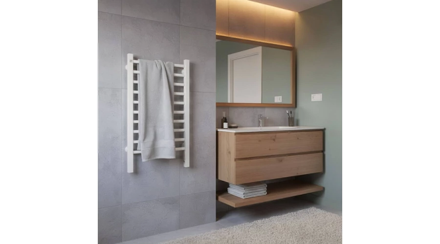 WENTOREX Mini Electric Light 150 Watt elektromos törölközőszárító radiátor lábbal - Image 10