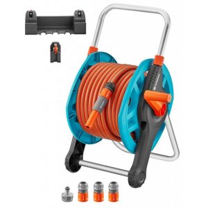 Gardena Basic Fali tömlődob készlet (25 m) Készlet erejéig!