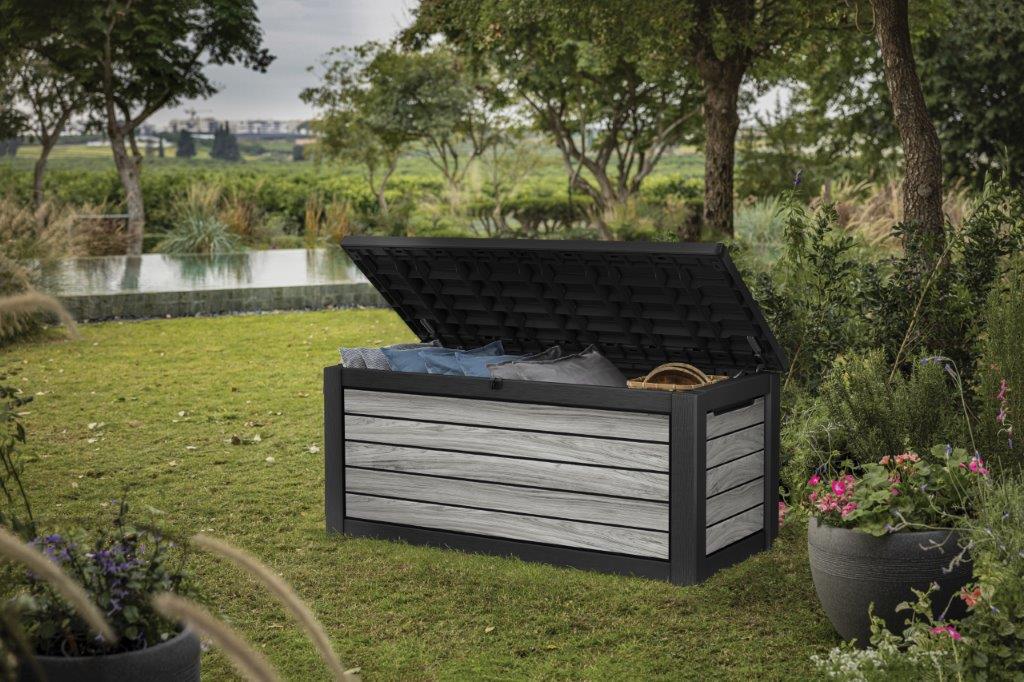 Kerti tároló Keter Deco 630 l storm grey - Image 3