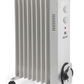 G21 Merapi fehér olajradiátor, 9 lamella, 2 000 W – 2. osztály - 7770611