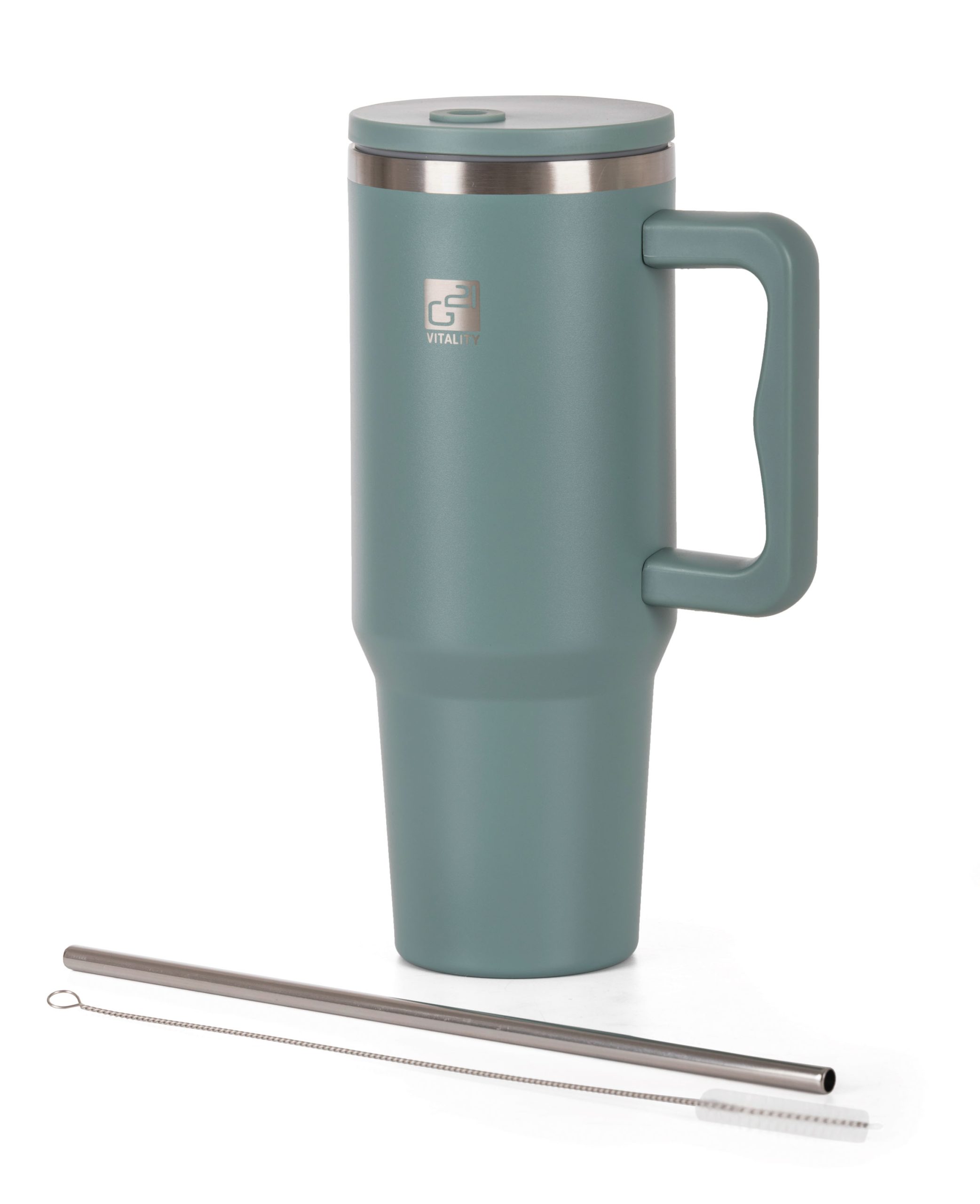 G21 FlowCup termo bögre 1200 ml – eukaliptusz zöld - Image 5