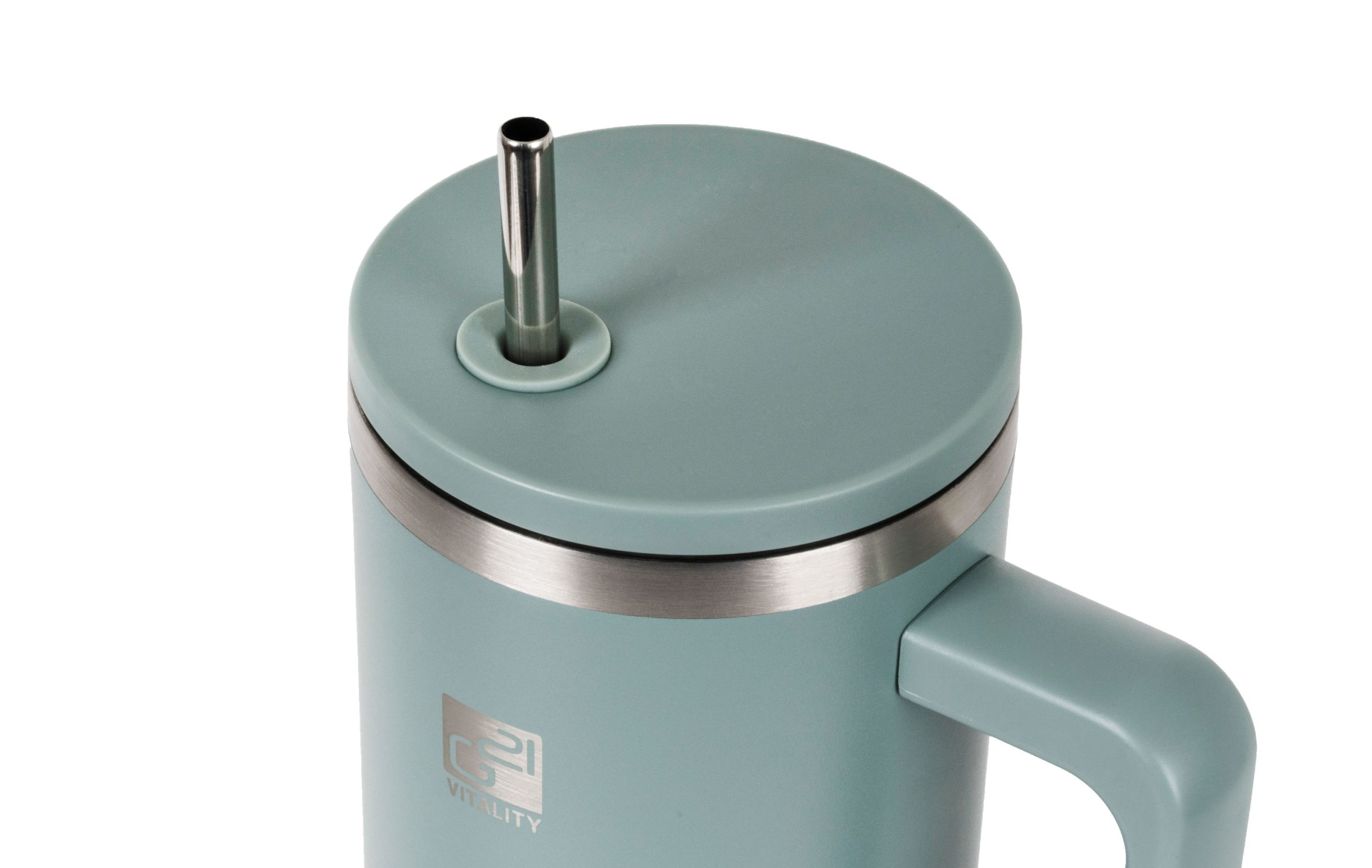 G21 FlowCup termo bögre 1200 ml – eukaliptusz zöld - Image 6