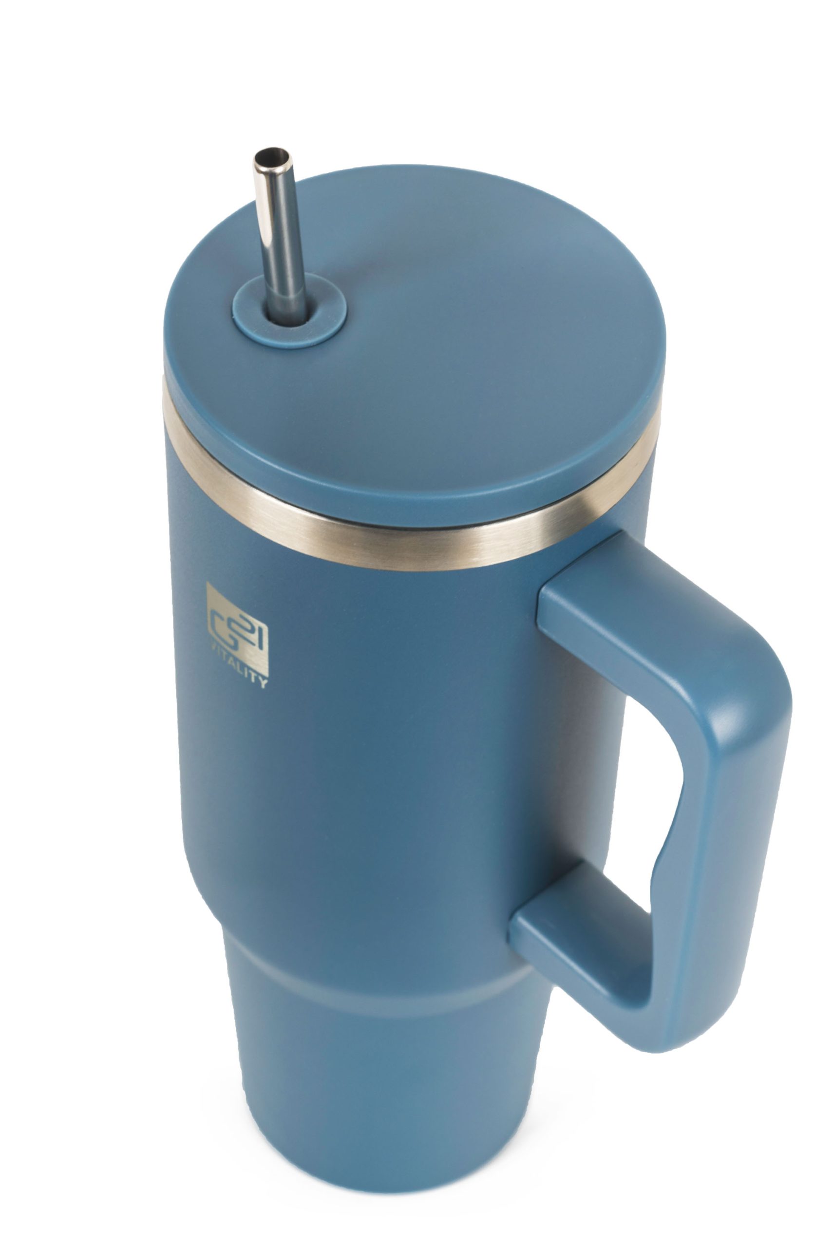 G21 FlowCup 1200 ml termoszbögre grafitszínű kék - Image 4