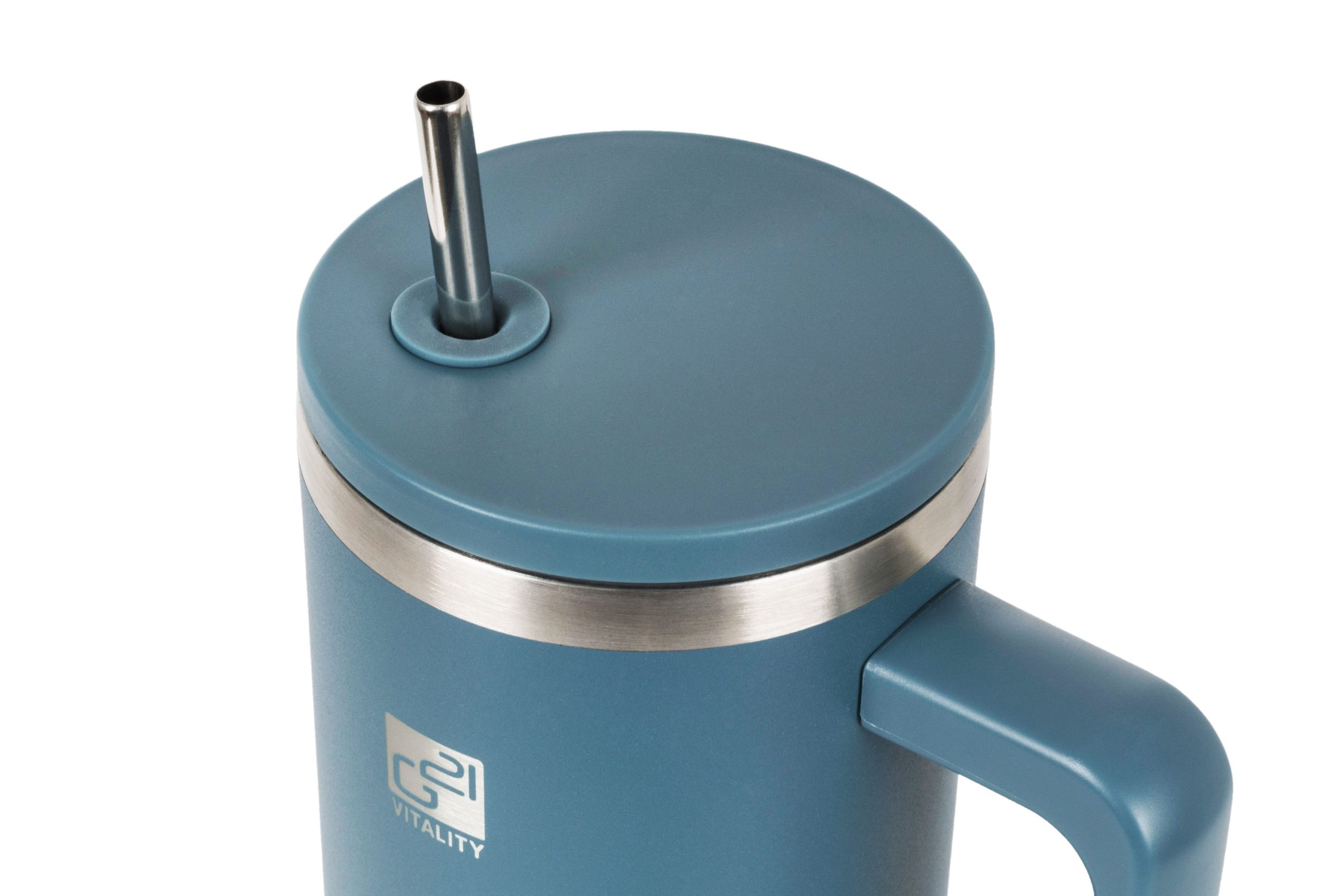 G21 FlowCup 1200 ml termoszbögre grafitszínű kék - Image 6