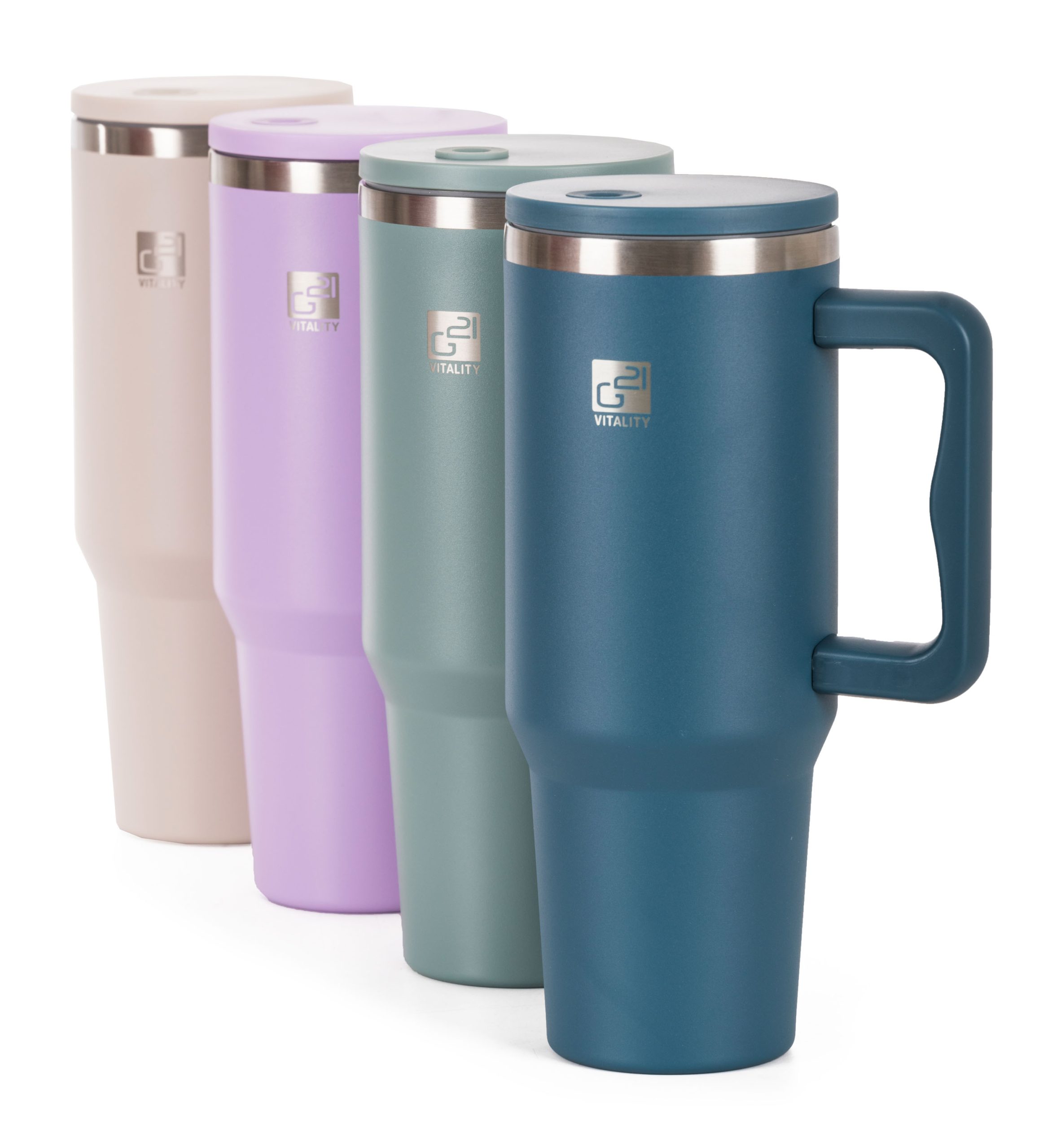 G21 FlowCup 1200 ml termoszbögre grafitszínű kék - Image 8