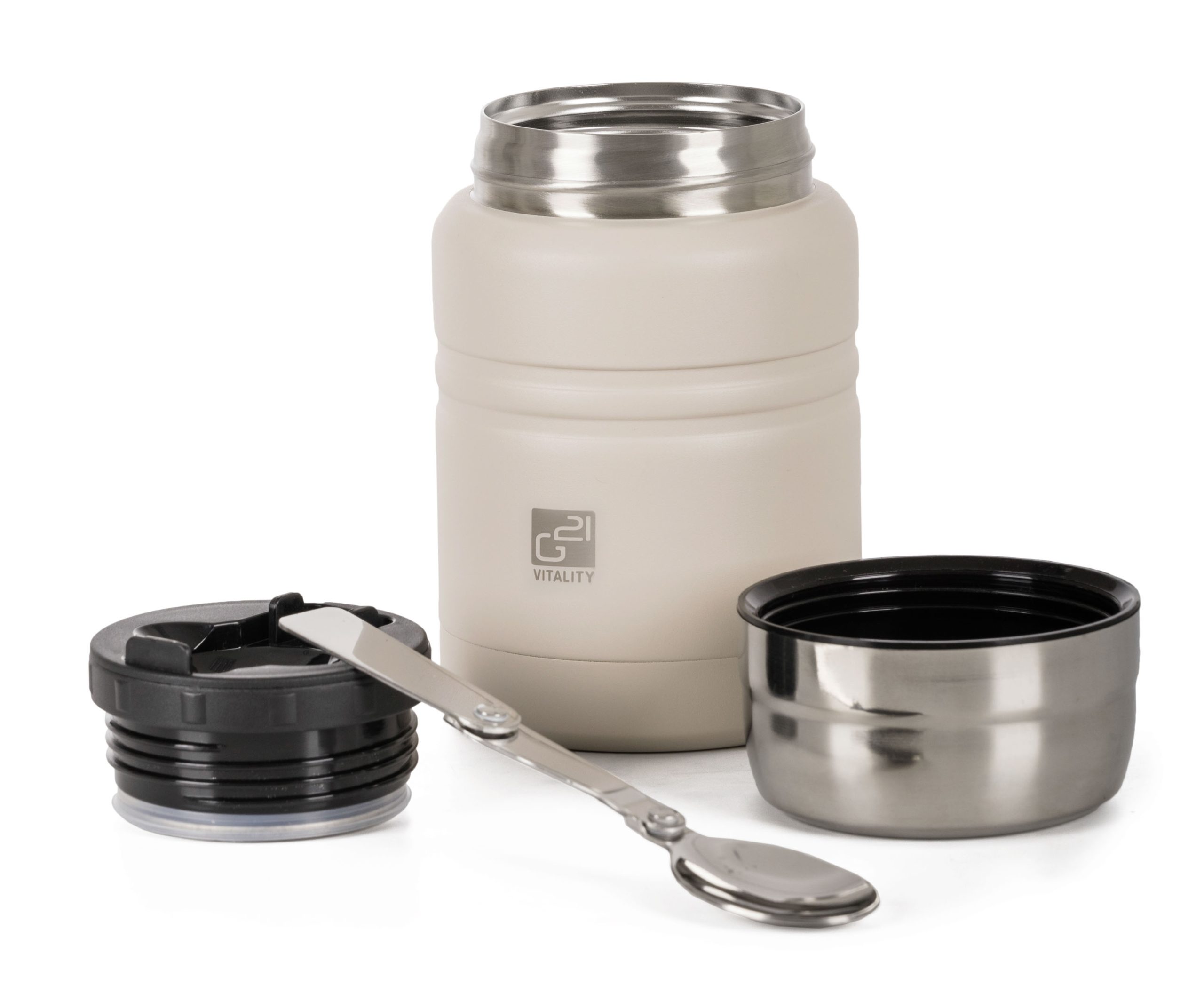 G21 500 ml ételes termosz – homokbézs - Image 5