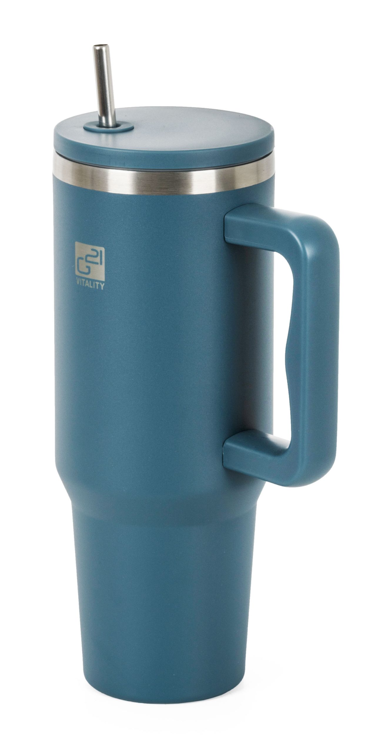 G21 FlowCup 1200 ml termoszbögre grafitszínű kék