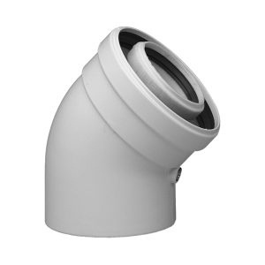 Baxi PPs könyök, 45°, D60/100 - A7774886