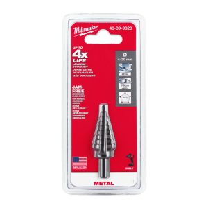 Milwaukee Lépcsős fúró 4-20 mm - 1 db