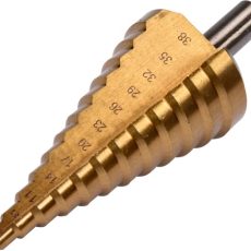 YATO Lépcsős fúró 6-38 mm HSS Titán-nitrid