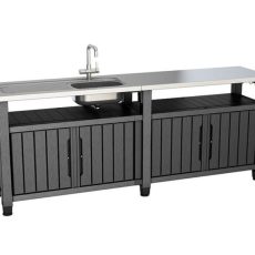 Unity Chef műanyag kerti grill asztal