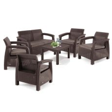 Corfu Big Light kerti bútor szett Chicago asztallal