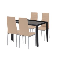 Rowan 4+1 étkező garnitúra bézs-szürke