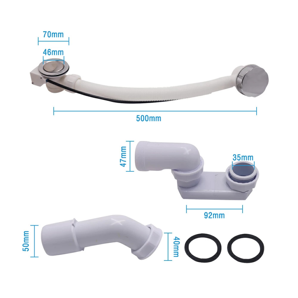 Click-clack kádleeresztő szifon - Image 6