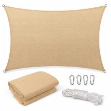 Rana napvitorla négyszög alakú 5x6 m bézs - MXR-09-Beige