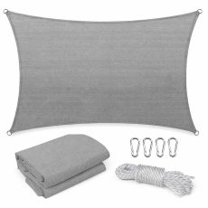 Rana napvitorla négyszög alakú 5x6 m szürke - MXR-09-Grey