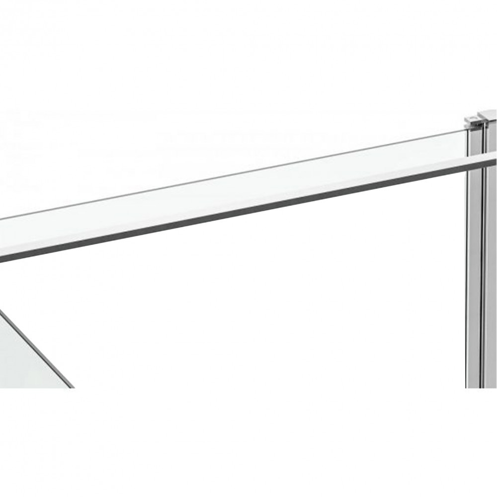 Simple nyílóajtós szögletes zuhanykabin zuhanytálca nélkül - Image 5