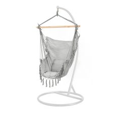 Puerto függőszék állvánnyal szürke-fehér