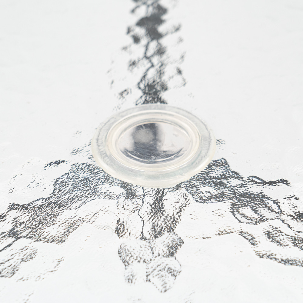 Vella fémvázas üveg kerti asztal - Image 6