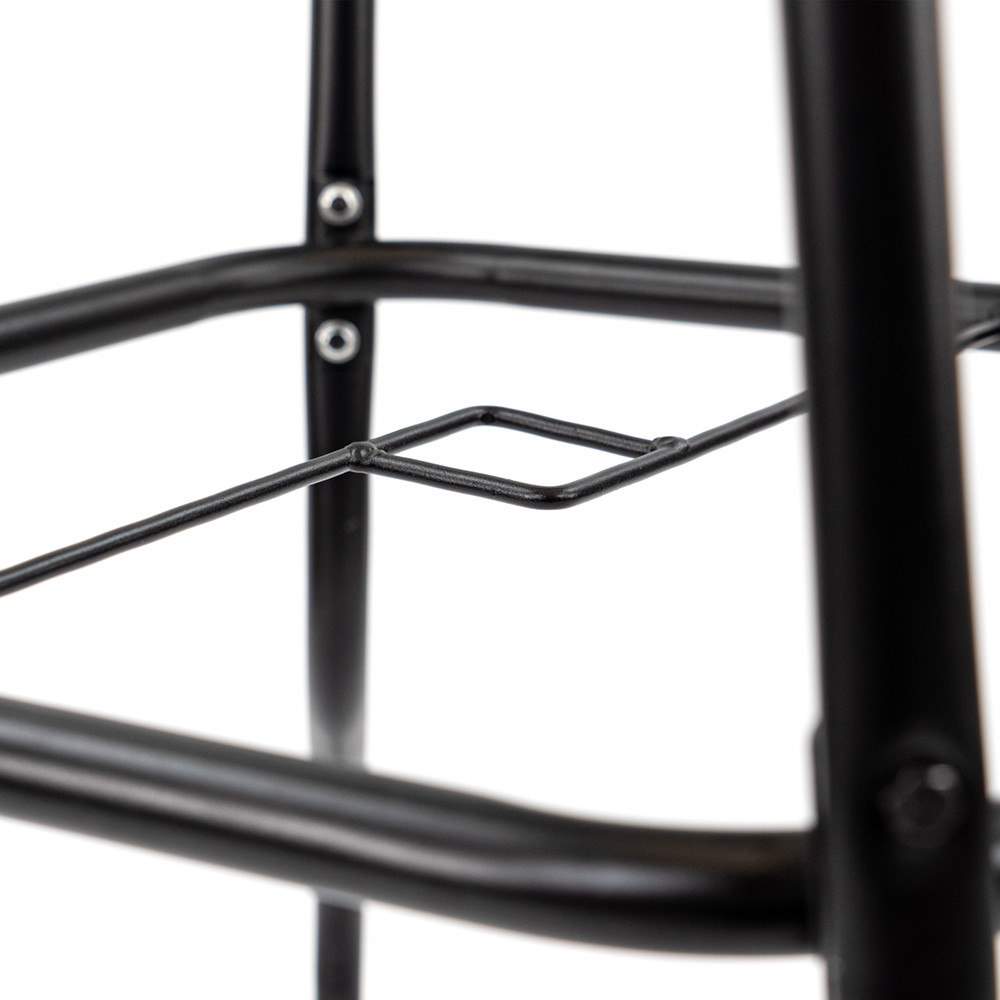 Vella fémvázas üveg kerti asztal - Image 7