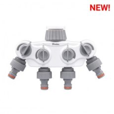 WHITE LINE 4 ELOSZTÓ ELZÁRÓVAL 1-3/4 COLOS