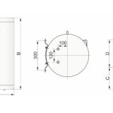 Centrometal SKB-Digi 80 indirekt használati meleg víz tartály 2 kW fűtőbetéttel - Image 5